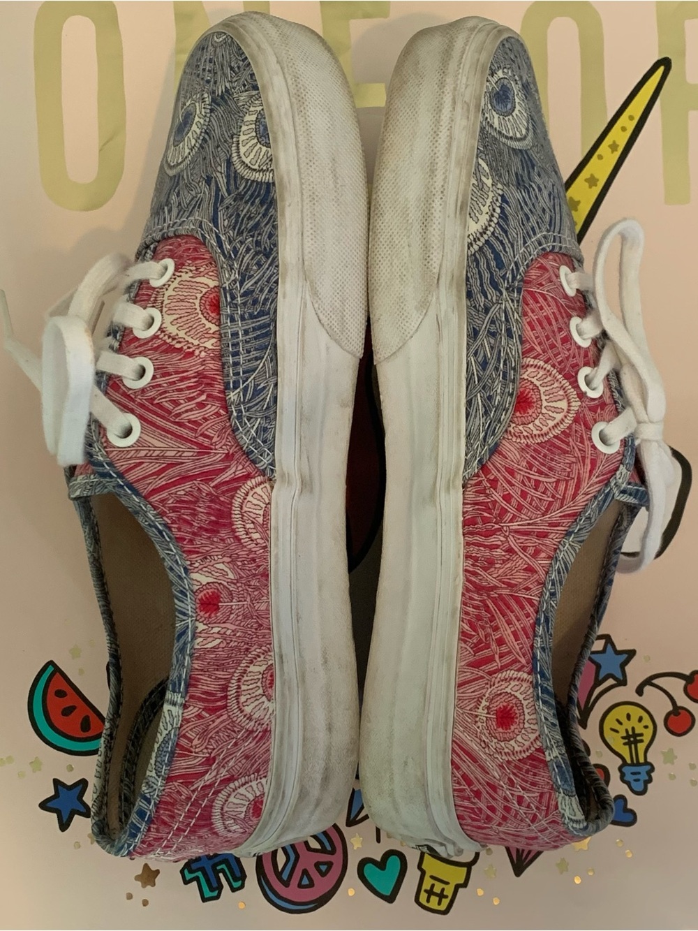 Vans Authentic x Liberty London Skate Sneakers - Picture 6 of 11